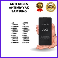 TEMPERED GLASS ANTI OIL - SAMSUNG J2-J2 CORE-J2PRIME-J2PRO-J3 2016-J3 2017-J3 PRO-J330-J4 2018-J4 CO