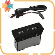 12V Car Charger Dual USB Single Type-C Fast Charger 36W Three-Port Fast Charger for