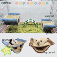 OPTIMISTI Pet Hammock Pet Supplies Hanging Warm Ferret Rat Squirrel Beds
