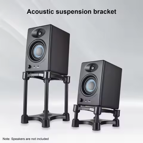 Desktop Speaker Stands Monitor Audio Bracket Shock Absorber Bracket Removable Speaker Monitor Stands