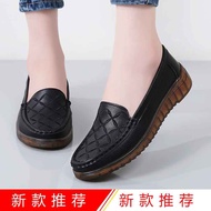 Women Shoes Shoes For Women Soft Leather Lightweight Genuine Leather Fashion Loafer Women Shoes Rubb