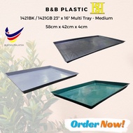 1421BK / 1421GB 23" x 16" Multi Tray - B&B Plastic
