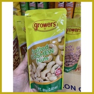 ✲ ❏ ◭ GROWERS Mix Nuts, Cashew, Roasted Nuts 80g