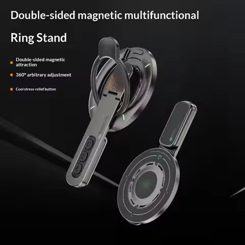 1Pcs Double-Sided Magnetic Phone Grips Stand 360°Rotation Finger Ring Holder 17 16 15 14 13 12 Pro M