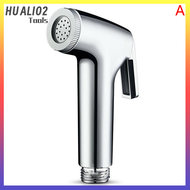 HUALI02 Chrome Bidet Spray Tap Hygienic Toilet Shower Head Hose Bathroom Flushing