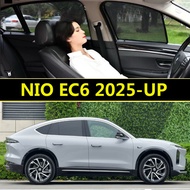 Car Window Sunshade for NIO EC6 2025-UP Car Curtains Anti-Mosquito Car Sunshade UV Protection