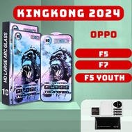 Oppo F7 / F5 / F5 Youth kingkong Tempered Glass Blue | Ooo Screen Protector | Vica