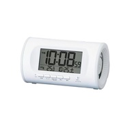 Seiko clock alarm clock table clock digital megavolume white PYXIS Pixies RAIDEN Raiden 81×138×99mm NR540W