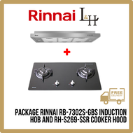 [BUNDLE] Rinnai RB-7302S-GBS Induction Hob and RH-S269-SSR Cooker Hood