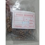 470R ohm Resistor 1/2watt