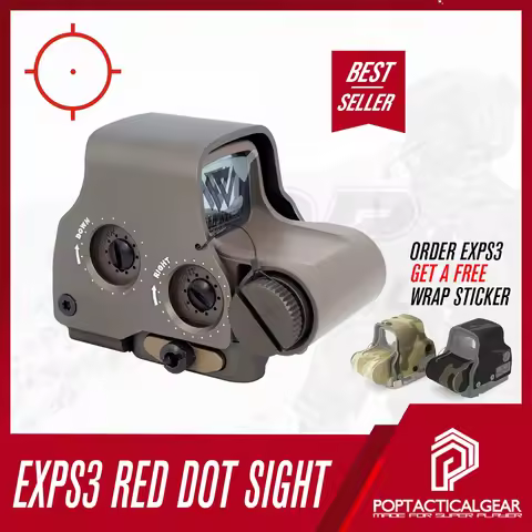 2024 NEW Holy Warrior S1 EXPS3 NV Fucntion 558 Red Dot Sight Hunting Scope with Original Logo AR15 A