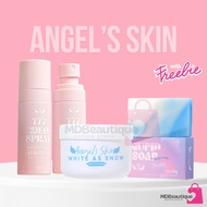 Angel’s Skin White As Snow Bleaching Cream Whitening Cupid Soap 777 Deo Spray