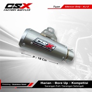 Racing exhaust/exhaust silencer/original silencer/original csx pro exhaust racing silencer for all t