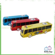 Cartoon Pull Back Bus Children's Toys - Cool Colorful Bus Educational Toys - Boys' Toy Bus