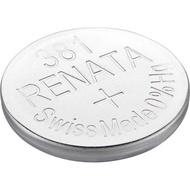 Renata Watch Battery Swiss Made Renata 381 or SR1120SW Or AG8 1.5V (1 Battery, 381 or SR 1120 SW)