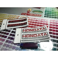 Sticker decal kereta HONDATA
