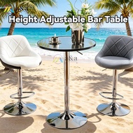 Coffee Table Dining Table Round Retractable black/White Dinning Table Leisure Negotiation Table