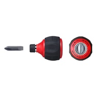 Versatile Ratchet Screwdriver with Interchangeable Bits by ANEX - Mini Size and Ergonomic Grip
