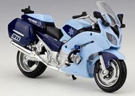 正品 重型機車模型Yamaha FJR1300A 藍色 山葉摩托車 Maisto 1/18精品車模