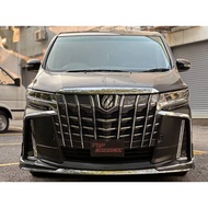 Alphard Anh10 2002 Convert Agh30 2018 Looks Bumper Bodykit PP Material Steel (Headlamp, Grill, Fende