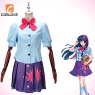 My Little Pony Twilight Sparkle Cosplay Clothing Full Set Costume Suit For Woman Dress Short Sleeves