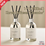 (1+1)Korea Cocodor Diffuser Cocodor White Label Diffuser Reed Diffuser Aromatherapy 200ml Home Deco 