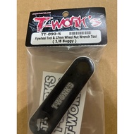 Tworks TT-090-S Flywheel Tool & 17mm Wheel Nut Wrench Tool ( 1/8 Buggy )