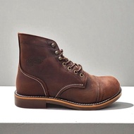 Men's Gentleman Iron ranger Boots 8111 Crazy Horse Genuine Leather