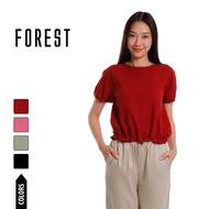 Forest Baju Perempuan | Forest Ladies Cotton Linen Blouse - 822529