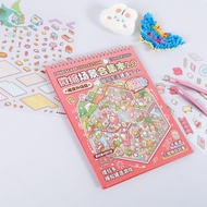 DIY Scene Sticker Book with Tweezer Creative 3D House Sticker Cute 3D Miniature Scene SHOPQJC2788