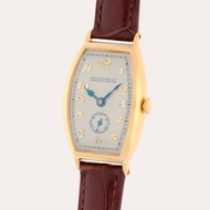 Patek Philippe A yellow gold tonneau shaped wristwatch with Breguet numerals dial | Made in 1929