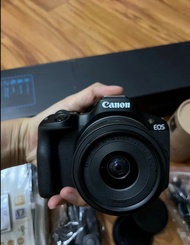 佳能（Canon）佳能r50入門級微單相機數碼照相機 佳能R50+18-45 STM黑色套機 行貨機有單有保養 原裝機 無拆修無磕碰 同全新一樣