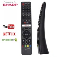 SHARP GB345WJSA LED/Android TV /Smart TV Remote Control  Compatible With GB326WJSA, GB238WJSA, GB289WJSA GB105WJSA, GA806WJSA, GA840WJS..