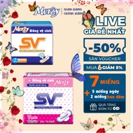 Merzy BVS Cotton surface 7 pieces/pack (5 days + 2 nights) super antibacterial bvs merzy sanitary na