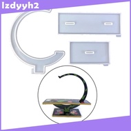 [LzdyyhacMY] Jewelry Display Rack Mould Epoxy Resin Casting Mould for Table