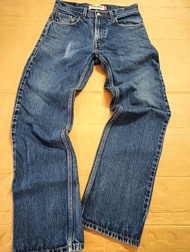 กางเกงยีนส์ลีวาย 505 -REGULAR FIT MADE IN LESOTHO, USED.