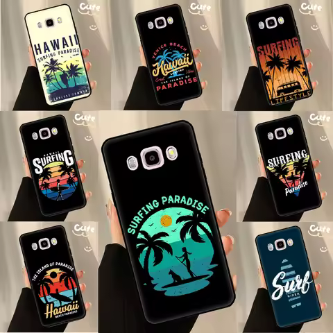 Surfing Hawaii Paradise For Samsung Galaxy M12 M55 M15 M35 M14 M34 M54 M11 M21 M31 M13 M33 M53 M32 M
