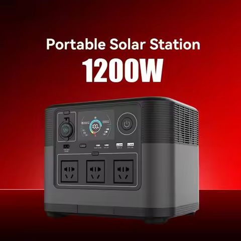 Wholesale 1200W Camping Portable Power Station 1kwh 1008wh 1000w Outdoor Backup Solar Power Generato