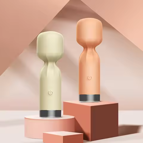 Woman Mini Av Wand Vibrator 10 Frequency Woman Vagina Girls Pussy Av Vibrator Massager Powerful Clit