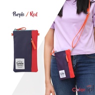 Louis Montini (Color Up) กระเป๋าใส่โทรศัพท์ คล้องคอ กระเป๋าสะพายข้าง ผ้าไนล่อน Smartphone Holder bag shoulder bag SHB02
