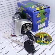 KUNCI KONTAK MAIN SWITCH ONLY SET KONCI JOK HONDA VARIO 110 CBS TECHNO - SPACY KARBU - SPACY FI - SC