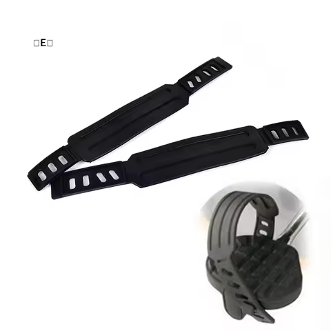 〔E〕1 Pair Pedal Straps Belts Fix Bands Tape Generic For Fitness Exercise Bike〔Winter5〕