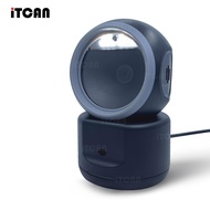 iTCAN เครื่องยิงบาร์โค้ด 1D 2D เครื่องอ่านบาร์โค้ดแบบมีสายตั้งโต๊ะ Scanner QRcode Barcode YK2000