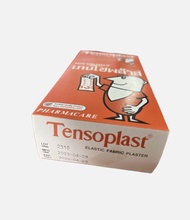 Tensoplast เทนโซพล๊าส พลาสเตอร์ยา พลาสเตอร์ ปิดแผล ชนิดผ้า (1กล่อง บรรจุ 100 ชิ้น)