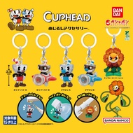 CUPHEAD Sign Accessories Capsule Gashapon Keychain PS5 GAME