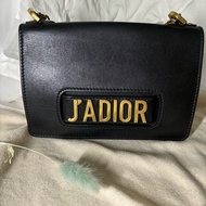 Dior Jadior 黑色手拿肩背鏈條包