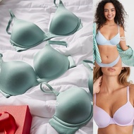 KATUN Aerie Smoothez Full Coverage Lightweight Lined Uplift Bra - Organic Cotton Seamless Thin Foam 