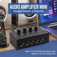 Micromix Mixer Amplifier 4 Ch - MX400 / Mini Mixer Mini Mixer Audio
