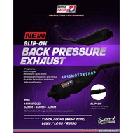 ( SLIP ON ) UMA RACING BACK PRESSURE 32MM Y16 LC135 LC 135 NEW ( CUTTING V5-V7 ) V8 FI RS150 RSX  32