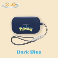 Case for Technics EAH-AZ100 Silicone Soft Case Panasonic Cartoon Cute Lanyard Pendant Shockproof She